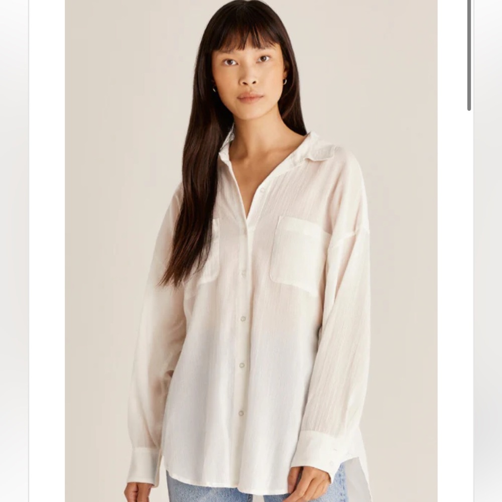 Z supply Lalo Shirt - XS/S - White - Never worn
